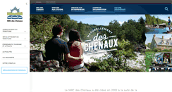 Desktop Screenshot of mrcdeschenaux.ca